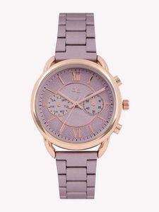 DressBerry Women Mauve Analogue Watch