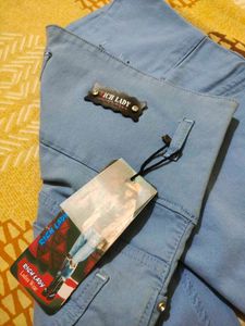 Women Skinny Light Blue Jeans