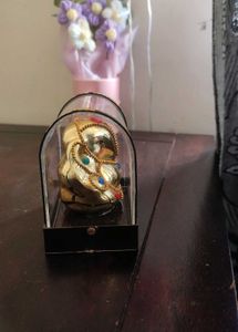 Golden Ganesha Showpiece