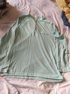 Men's Light Green Shirt