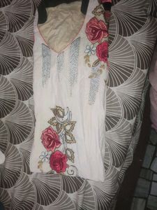 A Beautiful Beige Kurti