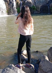 Striped Button-Down Shirt
