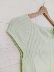 Mint Green Knit Top