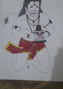 Hanuman Drawing