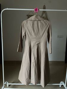 NYMPH Light Beige Maxi Trench Dress