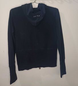 BCBGeneration Rhinestone Zip Hoodie