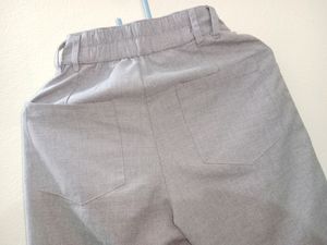 Tokyo Talkies Grey Formal Trousers