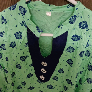 Mint green top