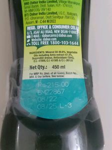 Dabur Amla Hair Oil, 450ml For Long And Strong Hair