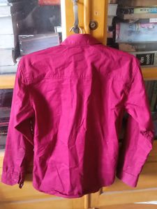 Boys Maroon shirt