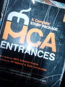 Mca Entrance Book