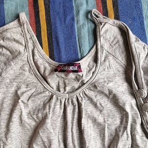 retro grey top...  but 2 get two free