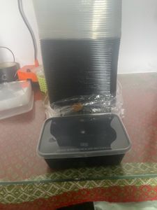 Plastic Food Container 10 Pcs  Rs.85 Only Rupees