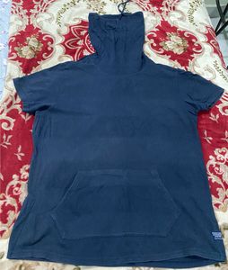 DNMX Navy Blue Short Sleeve T Shirt