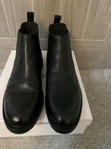 Black Leather Boots
