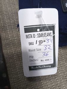 I@34 Size-32 Slim Jeans