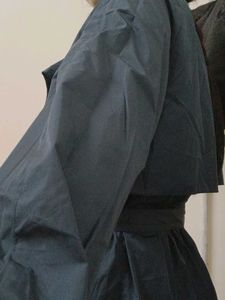 Navy Trench Coat - Classic Style