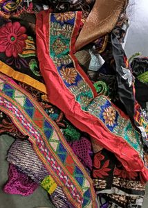 Assorted Fabric Pieces