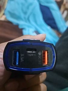 pTron Bullet Pro 36w Type C CAR Charger
