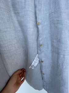 🌈ZARA Woman Light Gray Shirt