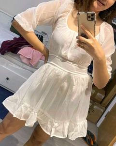 Newme Shiny Classic Mini Dress