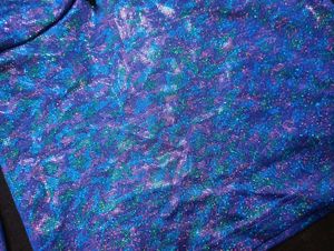 Metallic Colour Multicolour Tie Top