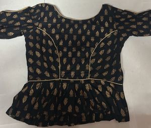A Black Desinger Blouse