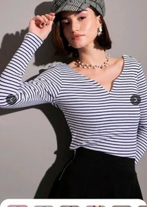 Striped Long Sleeve Top