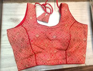 Red Beautiful Blouse