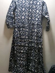 Stylish Printed Cotton Kurta