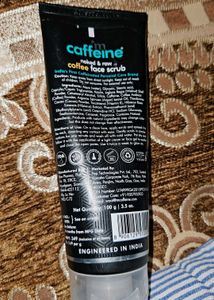 mCaffeine Coffee Face Scrub