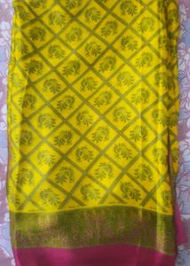 Semi crepe sarees