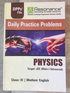 Resonance Daily Practice Paper For Class 11 Jee