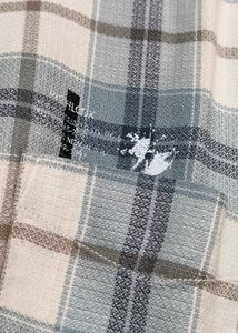 Richlook Men Mint Green Checked Shirt