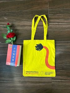 BookTrust Yellow Tote Bag