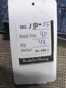 J@75 Size-40 (Sale) Latest Ladies high waist Jeans
