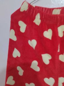 Heart Print Pajama Pants