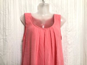 Casual Clothing Pink Sleeveless Top