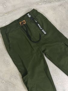 Olive Green Cargo Pants
