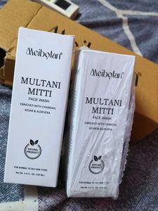 Multani Mitti Face Wash Pack Of 2