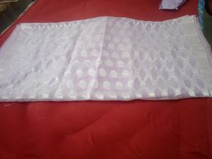 Beautiful Lavender Organza Saree