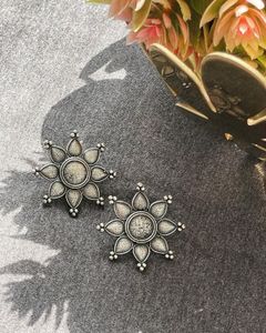 Silver Replica Stud Earring