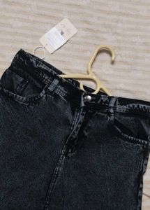 Charcoal New Straight Fit Jeans Hi