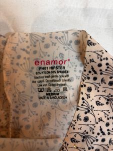 Enamor invisible nude Floral Panties