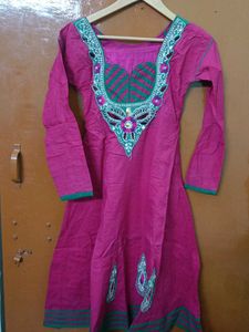 Round Kurta With Leggings Set