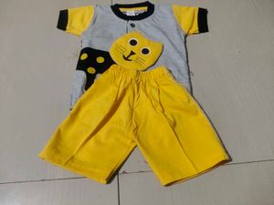 Cute Cat Kids Pajama Set Of 2