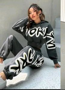 Graphic Hoodie Co-ord Jogger Set