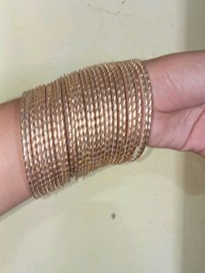 Golden Bangle Set of 24