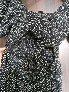 Dotted Mini Dress