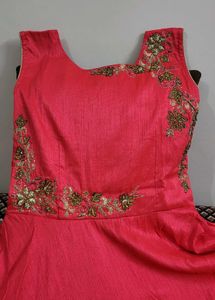 Beautiful with Heavy Flair Ethnic gown for girlish